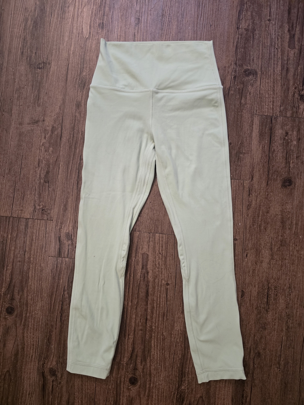 lululemon athletica Light Green High-Waist Leggings